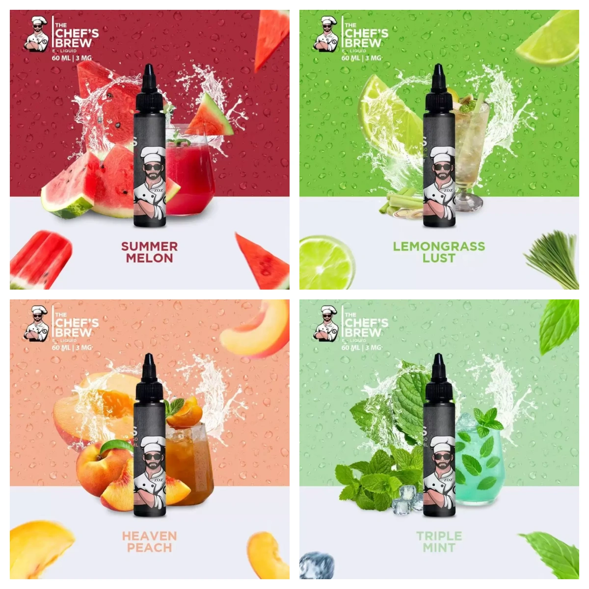 廚師系列煙油(Chefs Flavours / Chef’s Brew)|英國原裝|甜點 + 水果雙線|30ml/60ml|台灣現貨正品:圖片 3